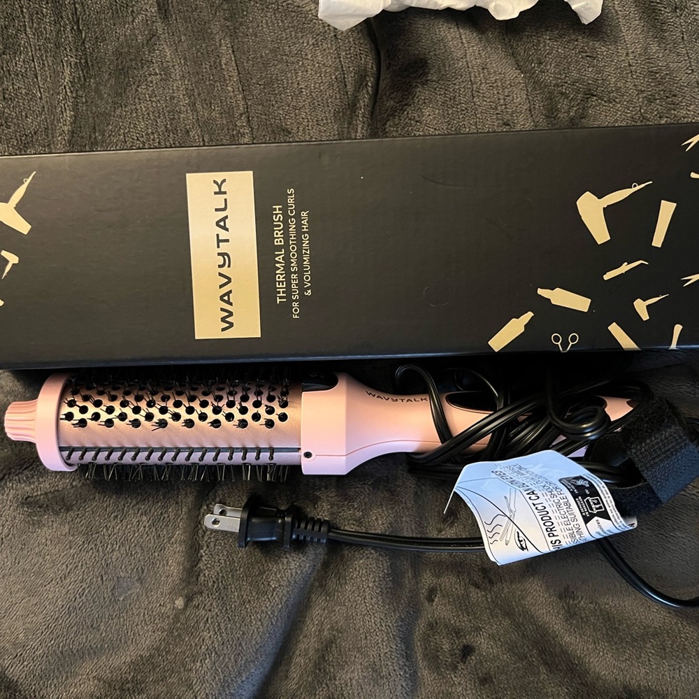 Wavytalk Pink Thermal Brush